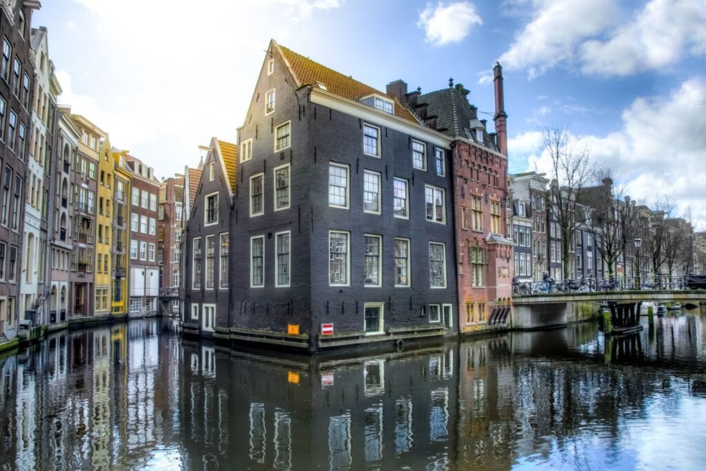 Het Spaarne, Haarlem vanaf het water